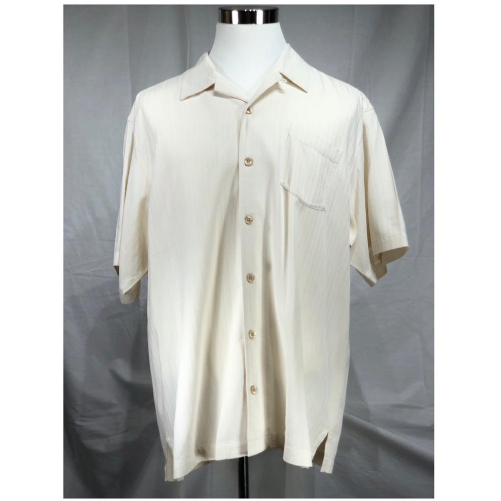 ❌sold❌tommy Bahama, 100% Silk, Leisure Shirt, XL